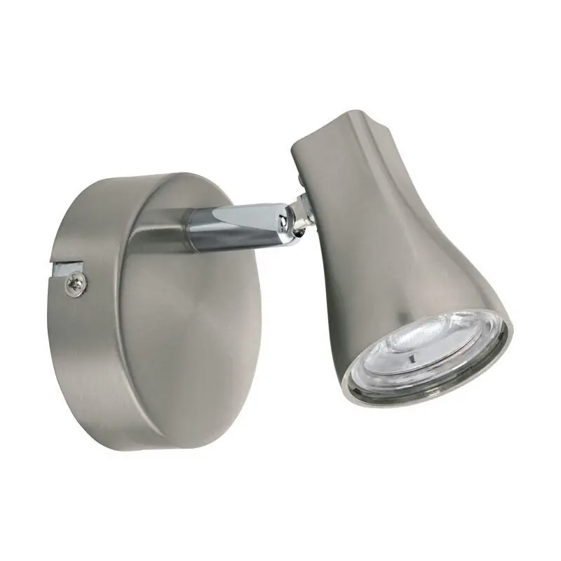 Echt Nickel Deckenstrahler Kunststoff, Verona, 3W, 3000K LED