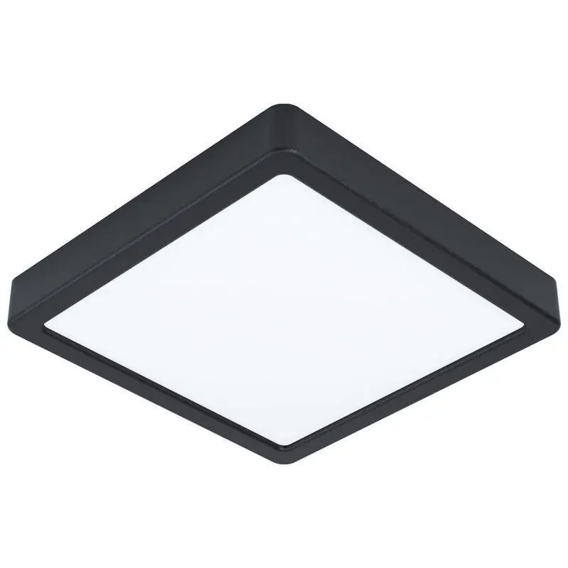 Schwarze Deckenleuchte Stahl, Pascale, 16W, 4000K LED Neue Kollektion