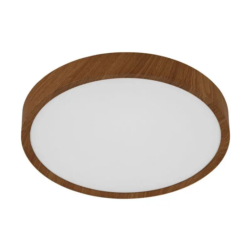 Geprüft Braune moderne Deckenlampe Kunststoff, Jouk, 33W, 3000K LED