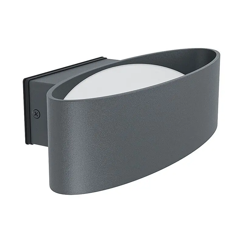 Must-Have Anthrazit moderne Außenleuchte Aluminium, Kawita, 10W, 3000K LED, IP44