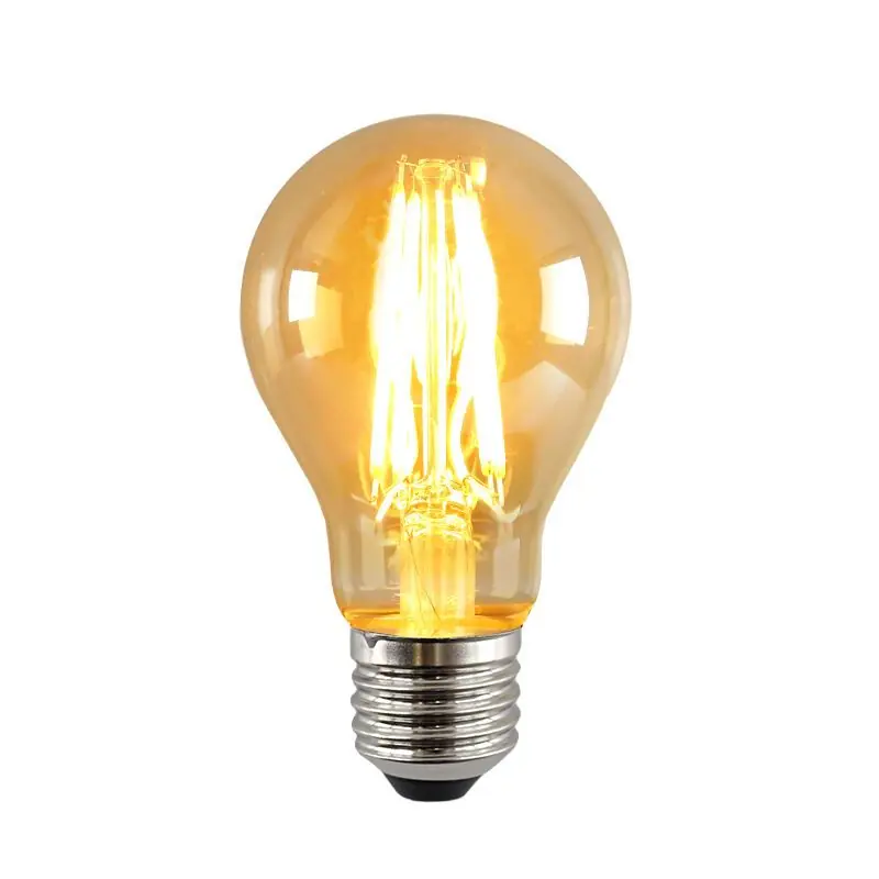 Expressversand Dimmbare E27 LED Lampe, A60, 5W, Braunglas, 2400K