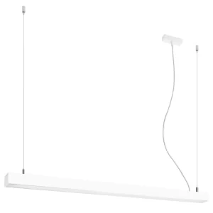 Schnäppchen Aluminium Pendelleuchte Weiß, Mascha, 38W, 3000K LED