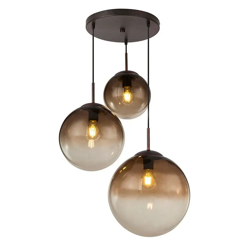 Nur Heute Bernstein design Pendelleuchte Glas, Novia