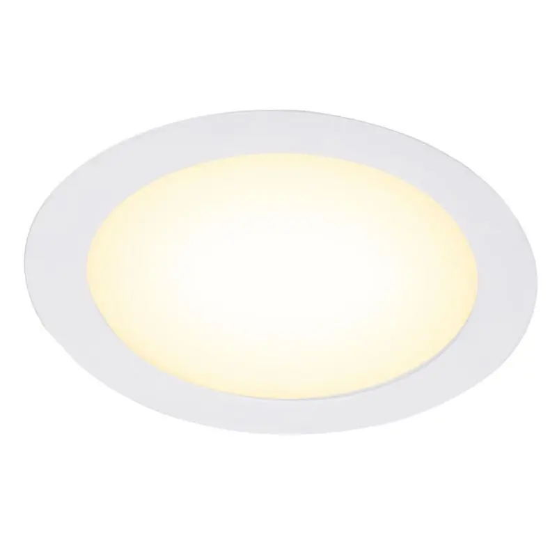 Weiße Downlight Aluminium, Umbriel, 12W, 3000K LED, IP44 Letzte Chance