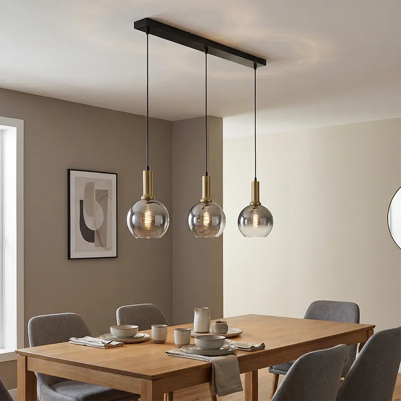 Markenprodukt Design Pendelleuchte Grau, Emerson