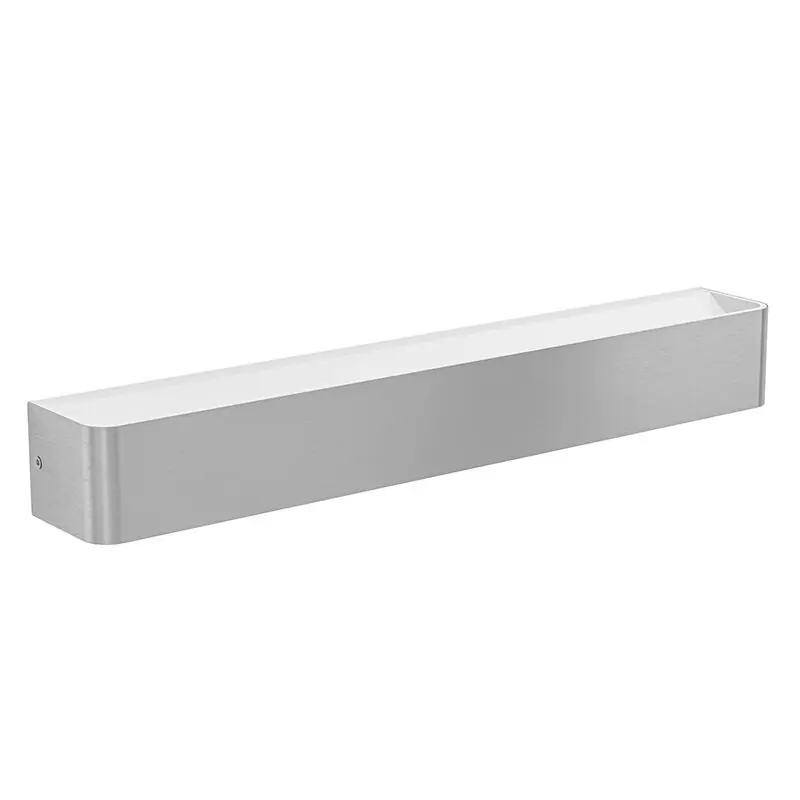 Nickel moderne Wandleuchte Badezimmer Aluminium, Rafael, 26,5W, 3000K LED, IP44 Highlight
