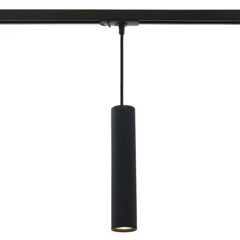 Moderne 1 phase Schienen Lampe Schwarz, Nadi Finale Aktion