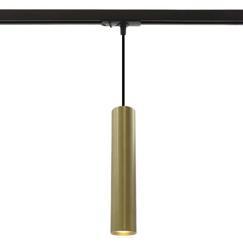 Moderne 1 phase Schienen Lampe Messing, Nadi Rabatt
