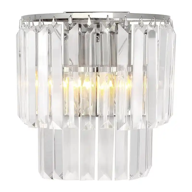Super-Preis Design Wandleuchte Chrom, Kajol