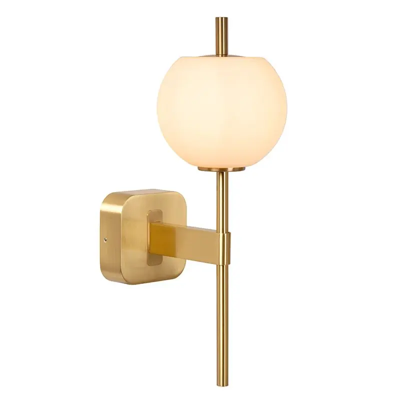 Goldene Wandleuchte Badezimmer Retro, Elda, IP44 Preiswert