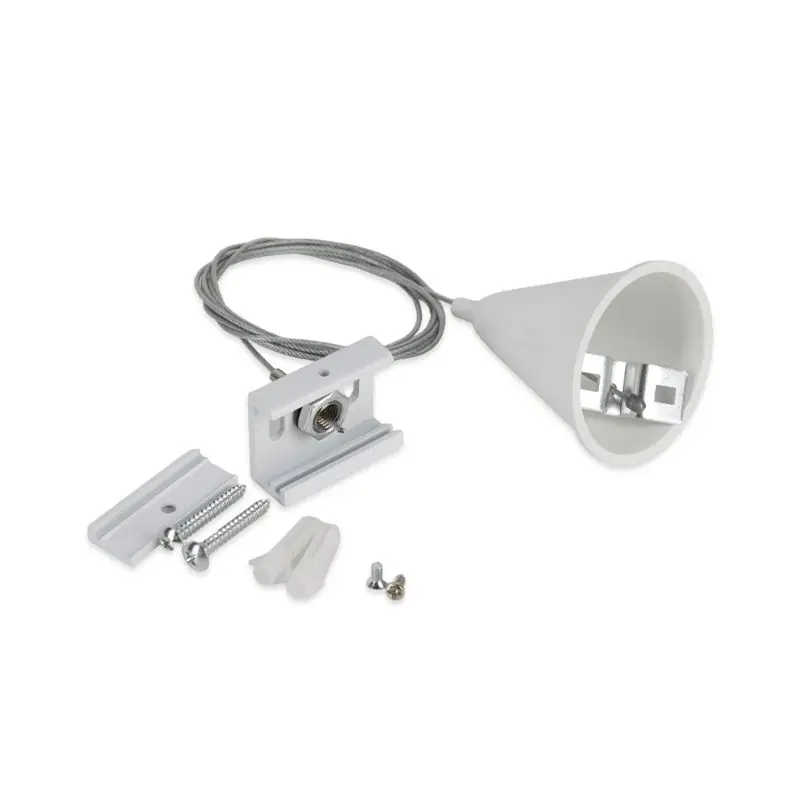 Knallerangebot Pendelset für 3-Phasen-Schienenbeleuchtung, 1,5 Meter, weiß, Pro