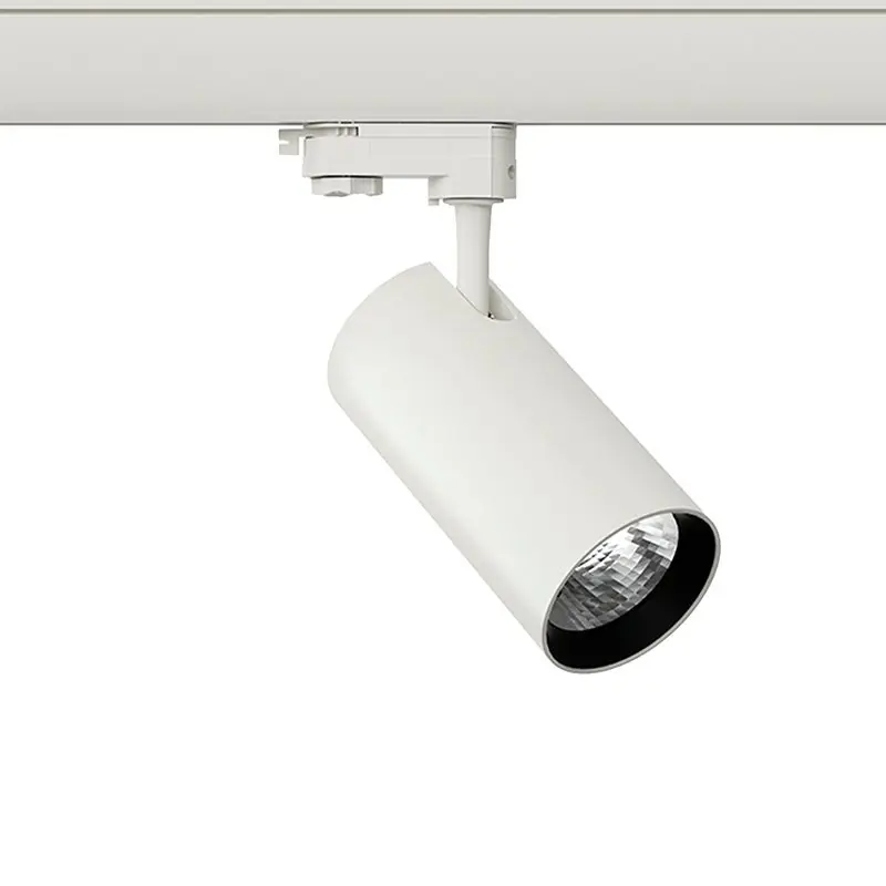 Sichere Zahlung Weißer 3-Phasen-LED-Schienenstrahler Esmiralda, 20W, 4000K, Pro