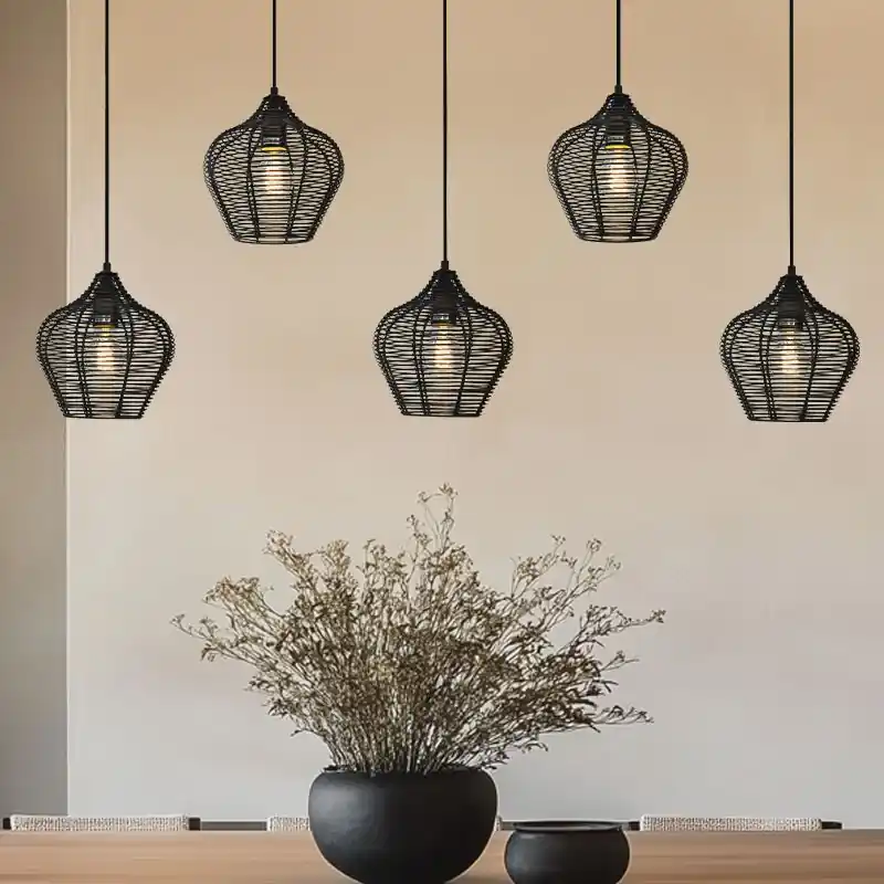 Industrielle Pendelleuchte Schwarz, Pepita Angebot