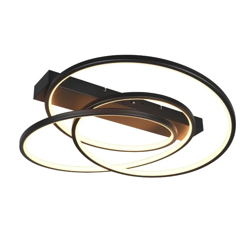 Schwarze Deckenlampe Design, Teodore, 34W, White Switch LED, 3-stufig dimmbar Günstig