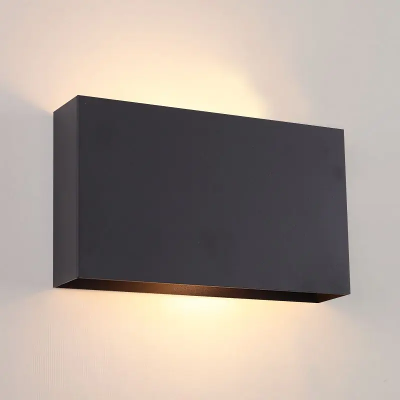 Finale Aktion Moderne Wandleuchte Schwarz, Perry