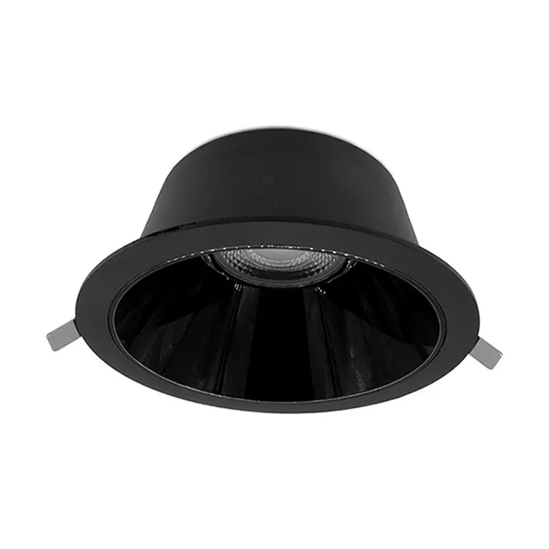 Neu Schwarze Downlight Aluminium, Maud, 16W, White Switch LED, IP22