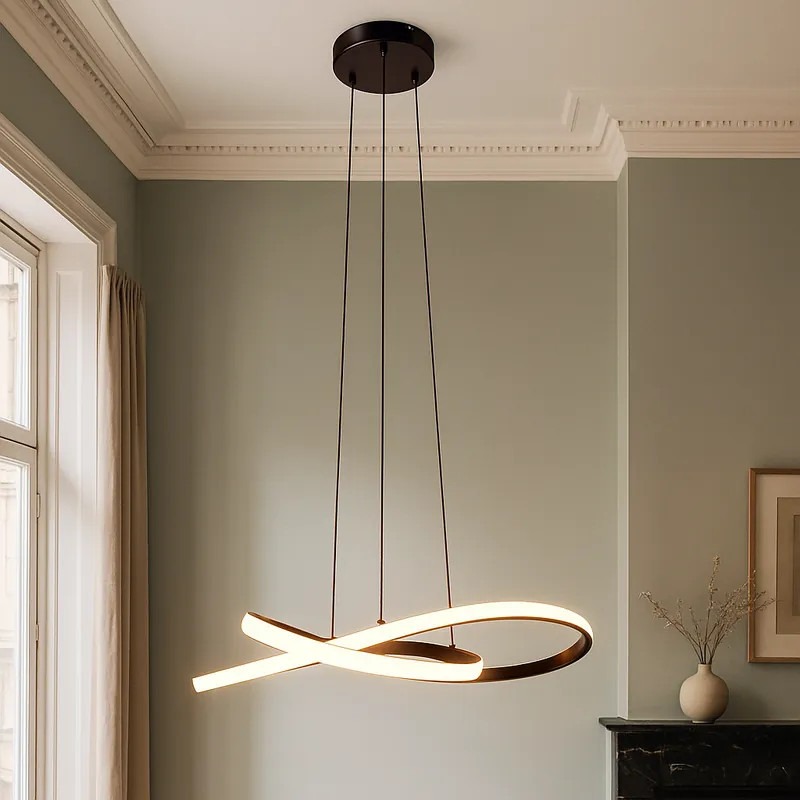 Design Pendelleuchte Schwarz, Tanya Schneller Versand