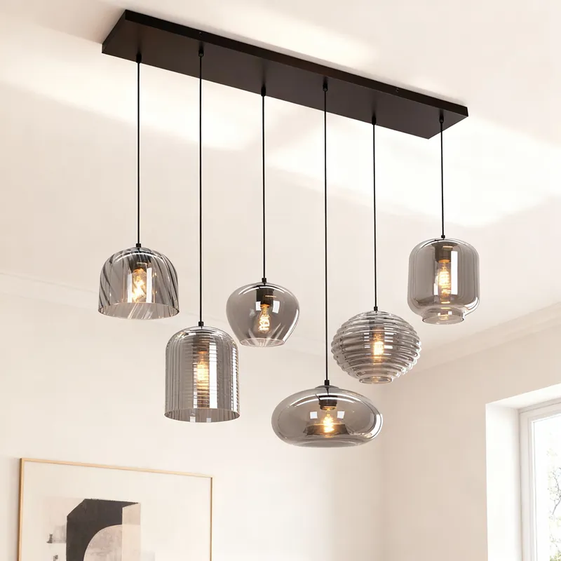Moderne Pendelleuchte Grau, Caia Beliebt