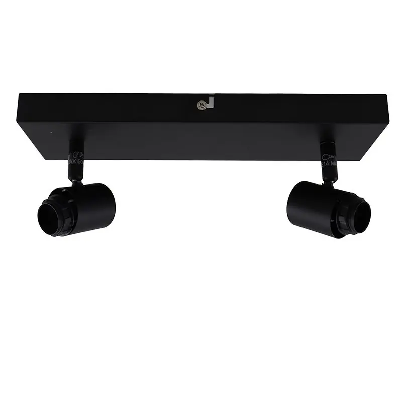 Sichere Zahlung Aluminium Deckenkappe Schwarz, Rika