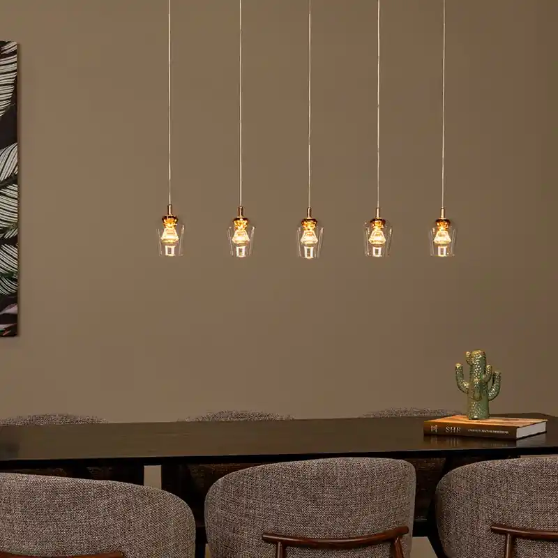 Angebot Transparente Pendelleuchte Modern, Berliane, 4W, 2700K LED