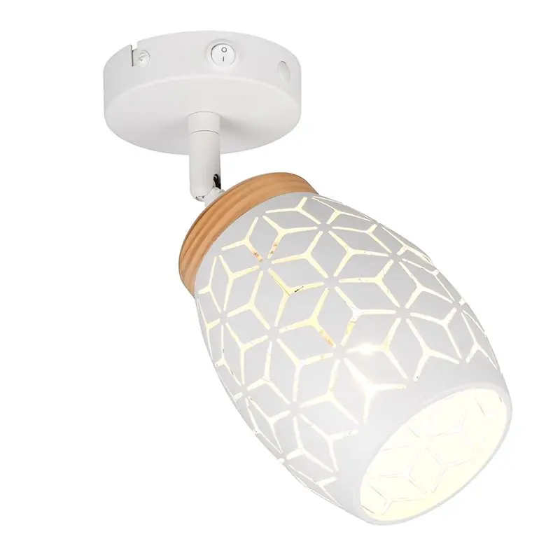 Knallerangebot Weiße Wandstrahler Modern, Delana, mit Schalter