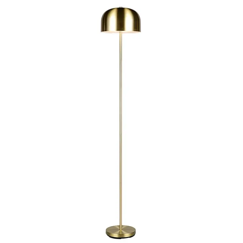 Messing aufladbare Stehlampe Modern, Dustin, 2,5W, 3000K LED, 3-stufig dimmbar Neu