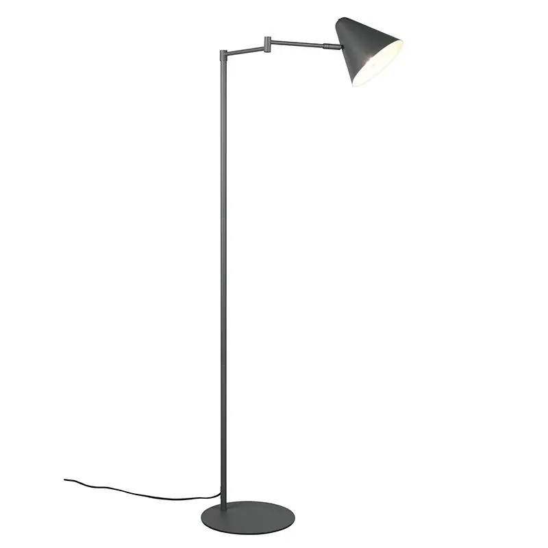 Anthrazit Stehlampe Modern, Jille, mit Schalter Neuheit
