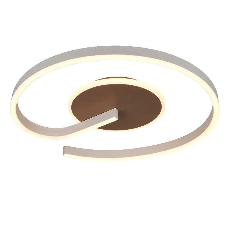 Braune Deckenleuchte Design, Ymer, 21W, White Switch LED, 3-stufig dimmbar Neue Kollektion