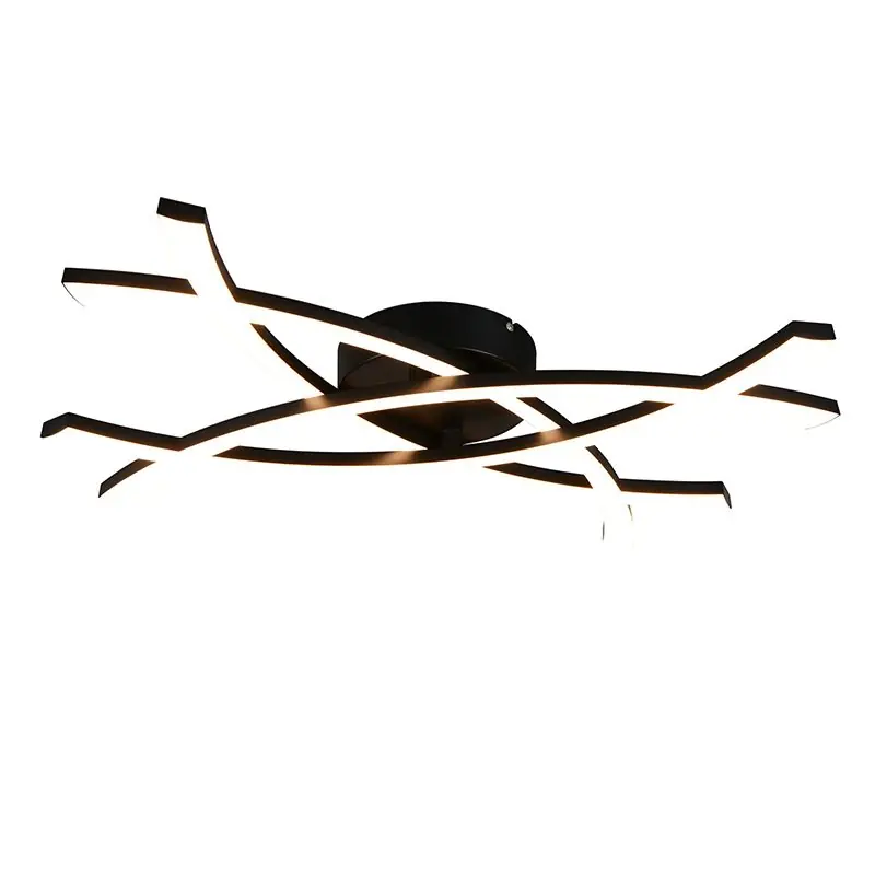 Highlight Schwarze Deckenlampe Design, Carien, 22W, 3000K LED
