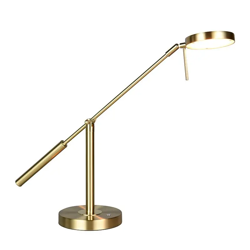 Versand Am Gleichen Tag Messing Tischleuchte Modern, Bilge, mit Touch-Dimmer