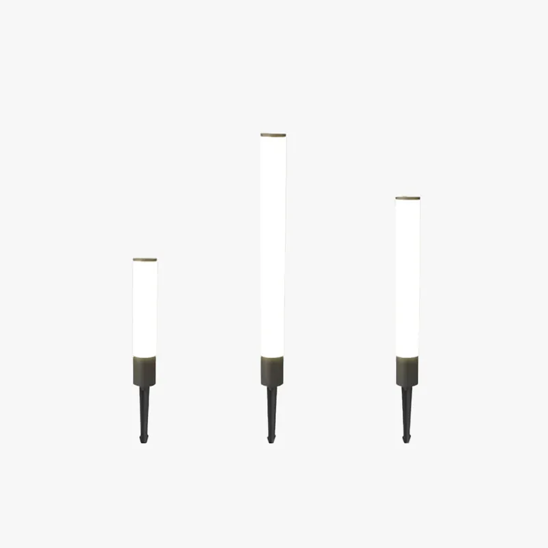 Ray Minimalistisch Modern LED Außenleuchte Schwarz/Weiß Garten/Terrasse Metall&Acryl 60/80/100/120/150CM Lang 60CM Finale Aktion