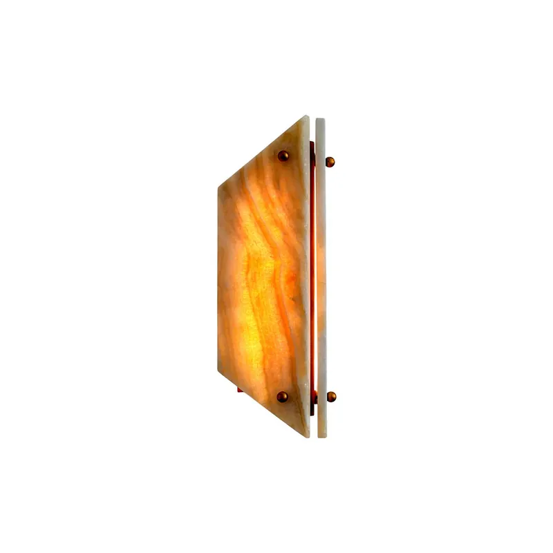 Top-Preis Elaeira Stein Alabaster Wandleuchte