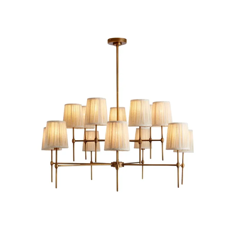 Erthaos Elegance Stoff-Kronleuchter Sofort Bestellen