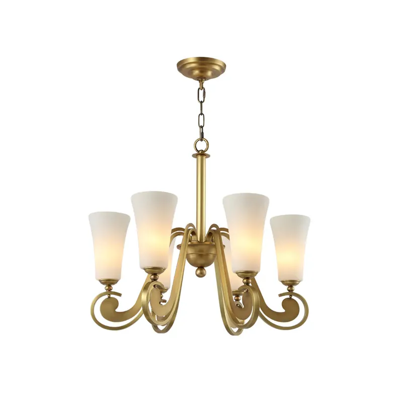 Ilsolen Messing Glas Postmodern Luxus Kronleuchter Top-Angebot