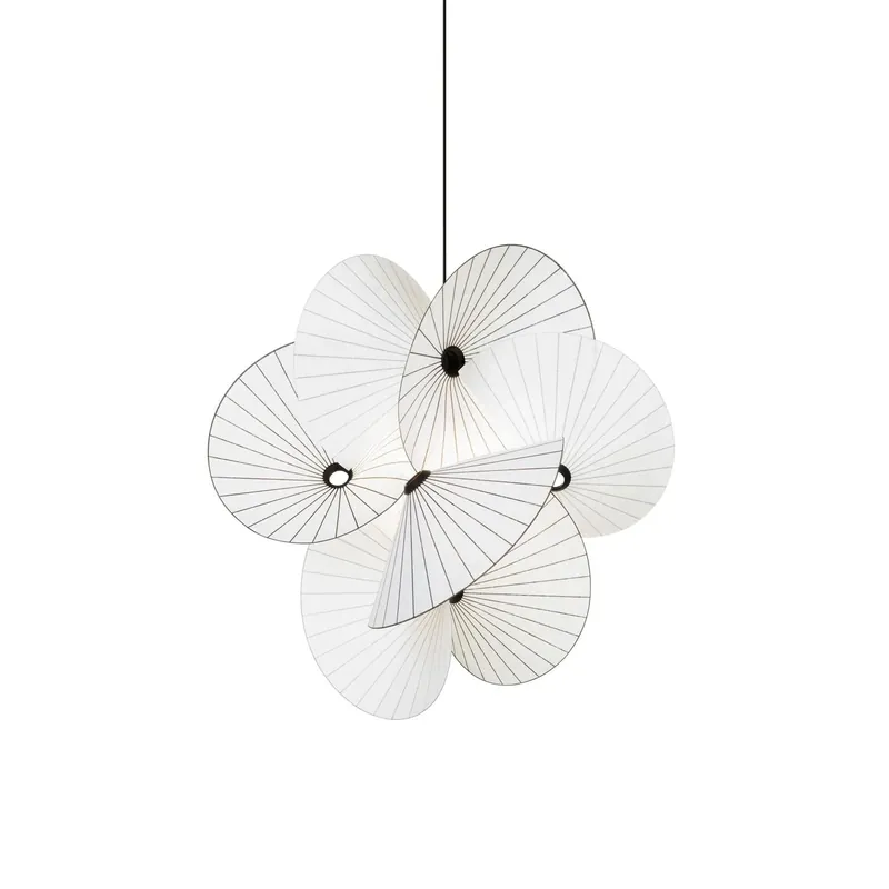 Zerinarae Blumenstoff Pendelleuchte Preisknaller