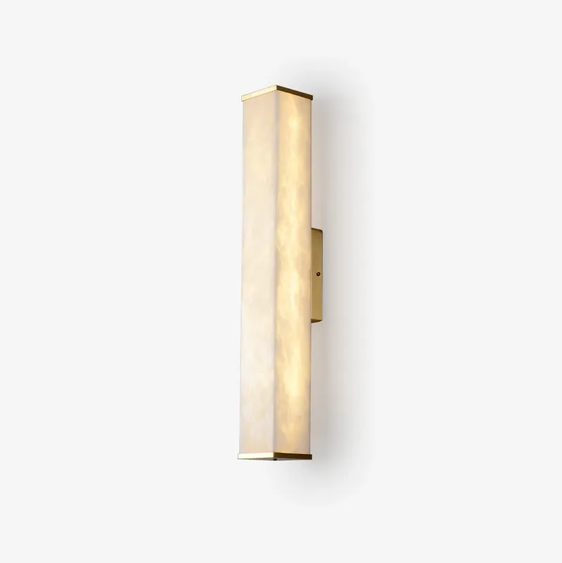 Vithaira Alabaster Linear Wandleuchte L 8 cm x H 40 cm Markenware
