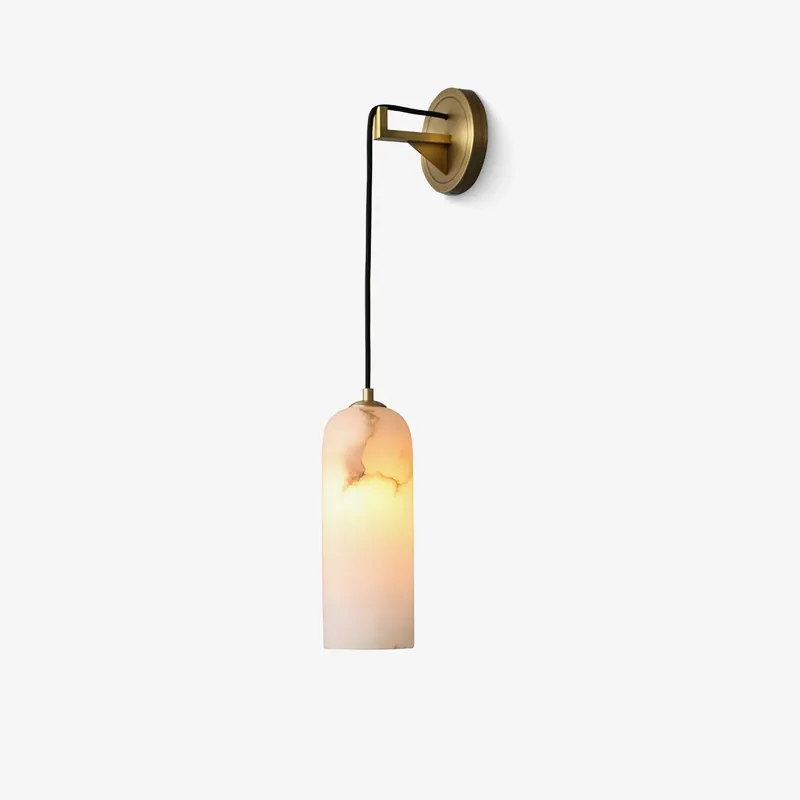 Wochenendangebot Vaelara Pendelleuchte Alabaster Wandleuchte