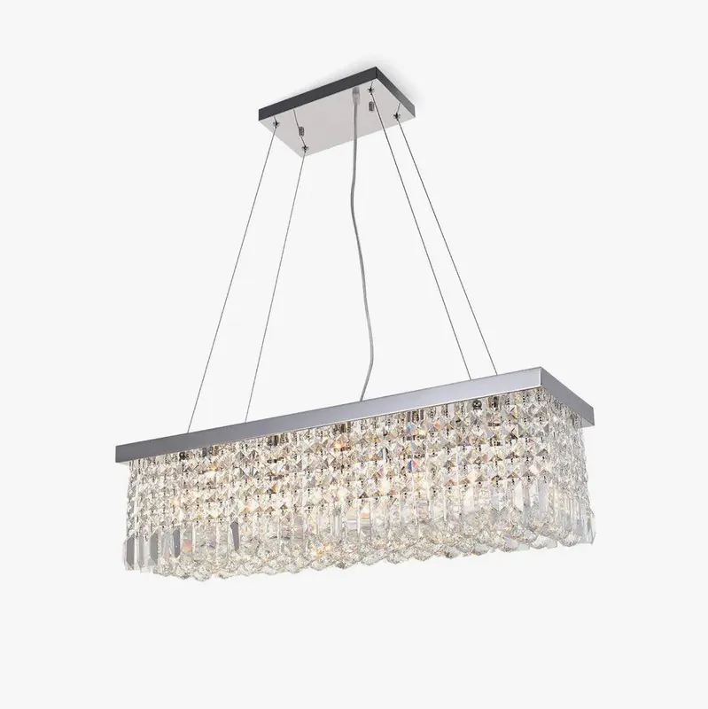 Nova Luxus-Kronleuchter aus Metall L 70cm x H 19cm Knallerangebot