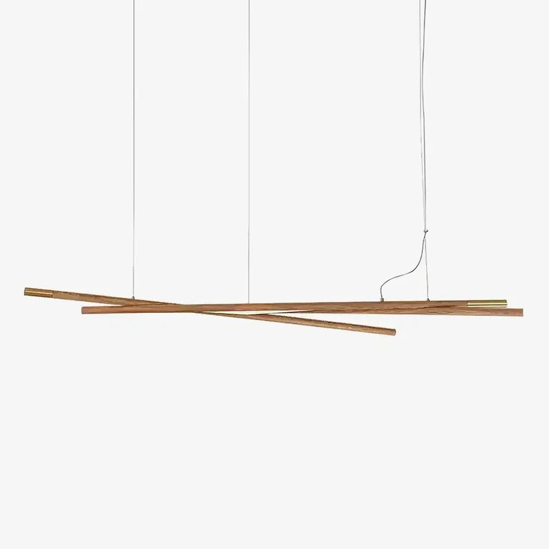 Aurora Kronleuchter Holz Linear LED Wochenendangebot