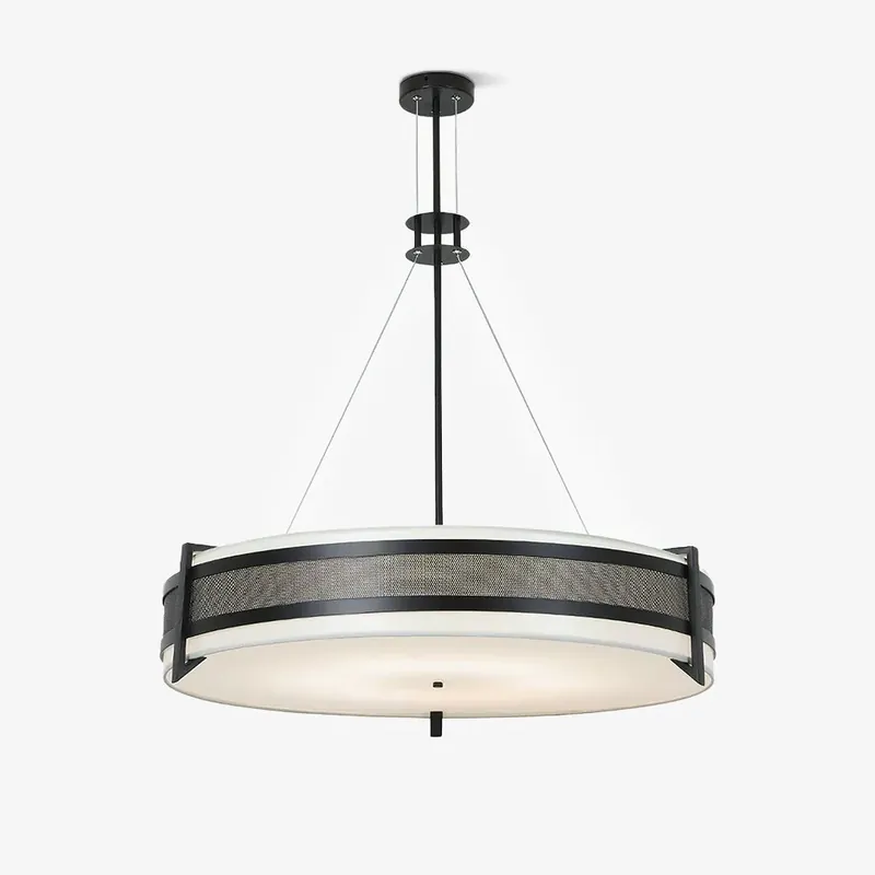 Neuheit Lustra Kronleuchter Pedesina Schwarz Mesh LED Φ 23.6″ x H 29.5″ / Φ 60cm x H 75cm