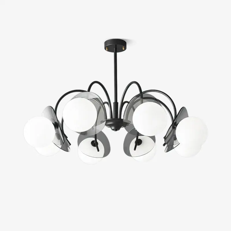 Aurora Kronleuchter Globus Arm Skulptural 4 Köpfe ∅ 25.6″ x H 13.8″/ D 65cm x H 35cm Saisonangebot