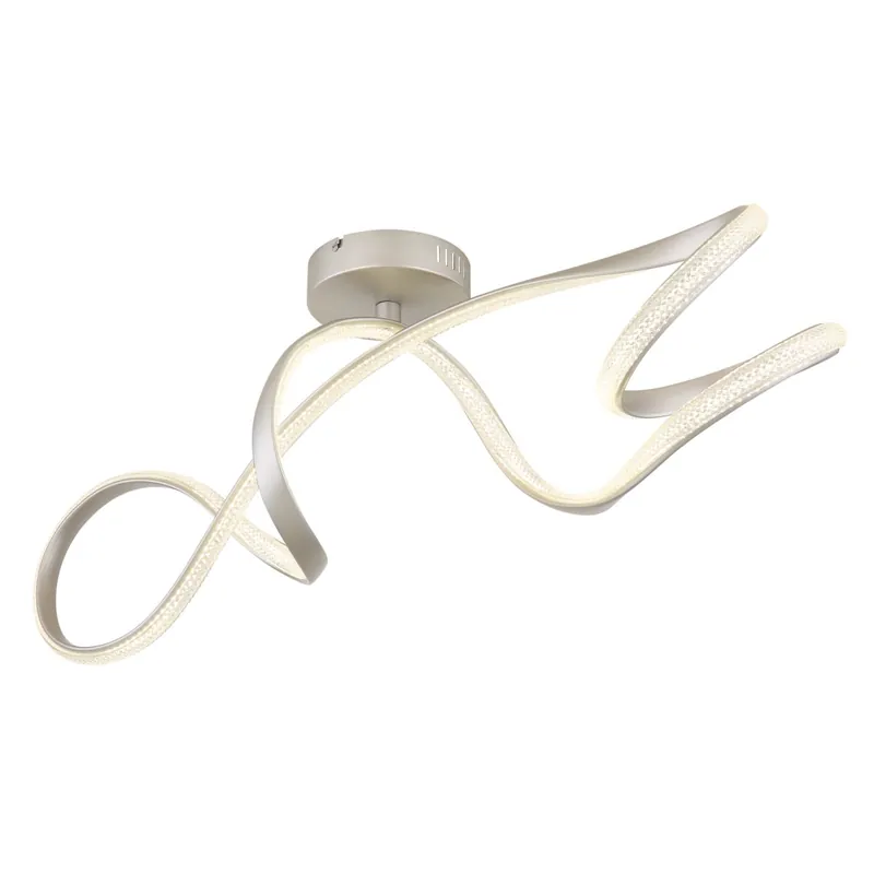 Finale Aktion Moderne Deckenlampe mit gebogenem Design Swirl