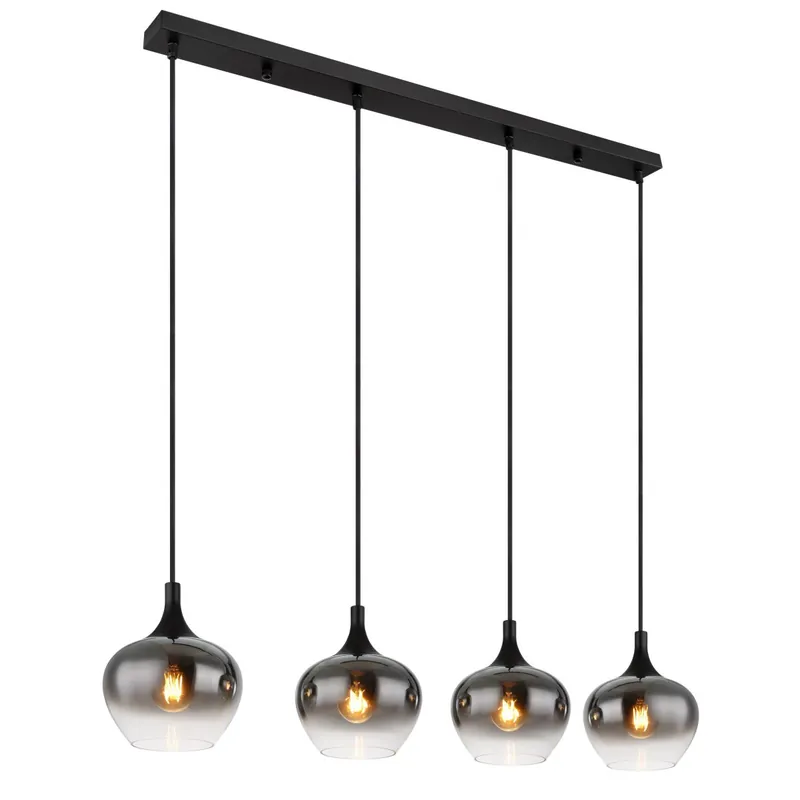 Pendelleuchte mit Rauchglas und Kabeln Maxy Wochenendangebot