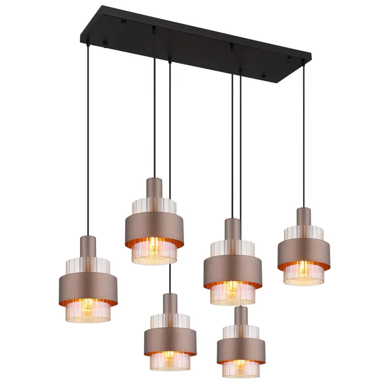 Elegante moderne Hängeleuchte mit Glaskuppeln Milley Direkt Vom Hersteller