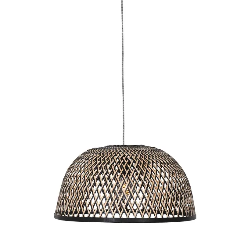 Ovale gewebte Hängelampe Anne Light & Home Maze Jetzt Kaufen