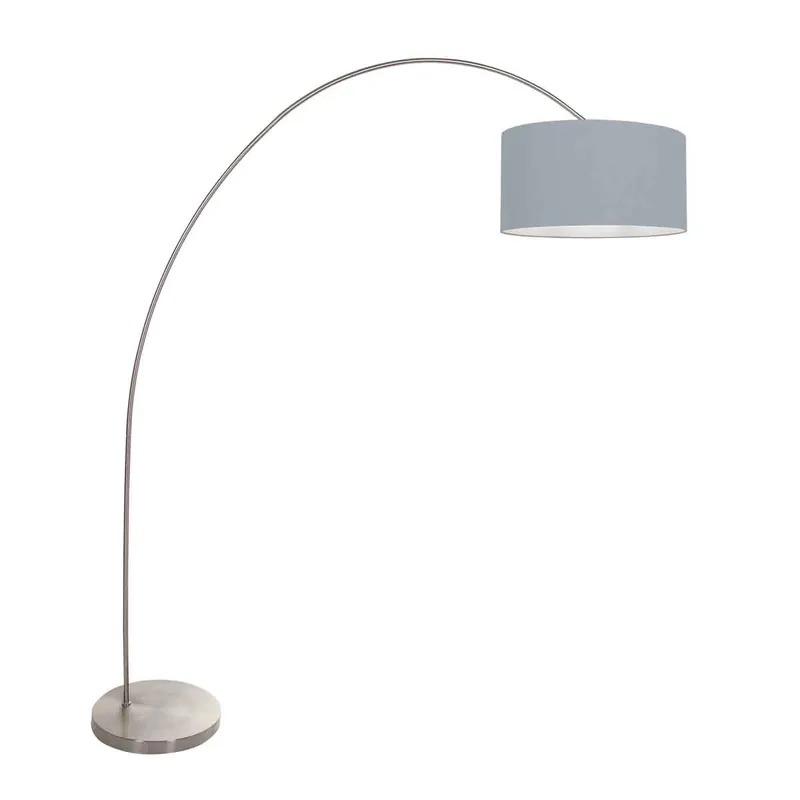 Preisreduziert Trendy graue Stehlampe Mexlite Solva