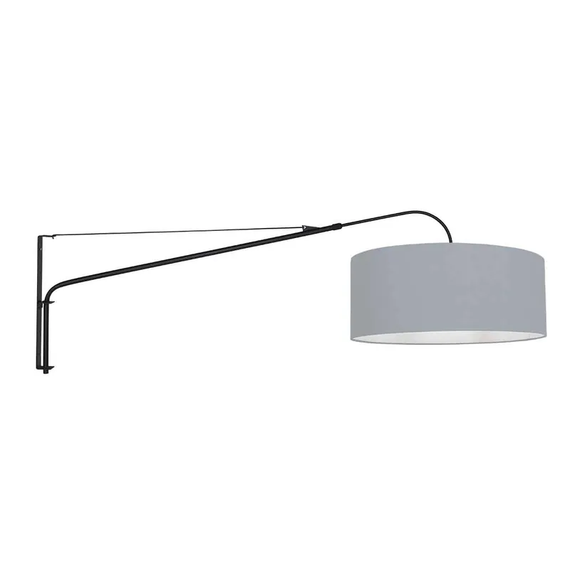 Markenprodukt Moderne schwarze Wandlampe Steinhauer Elegant Classy
