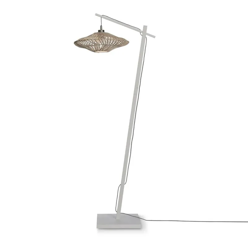 Schwarze Retro-Stehlampe aus Metall Zanzibar GOOD&MOJO Preiswert