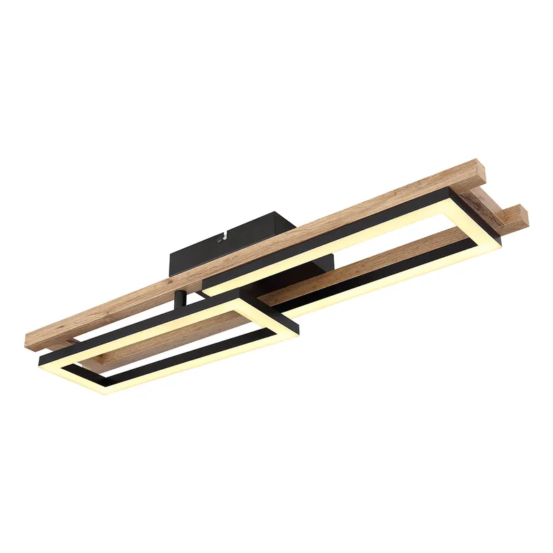Metall Deckenlampe modern schwarz Globo Illa Expressversand