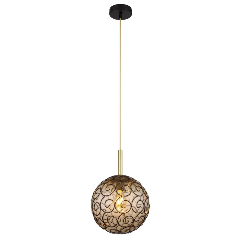 Elegante Pendelleuchte mit Glasabdeckung Fitz Heißes Angebot